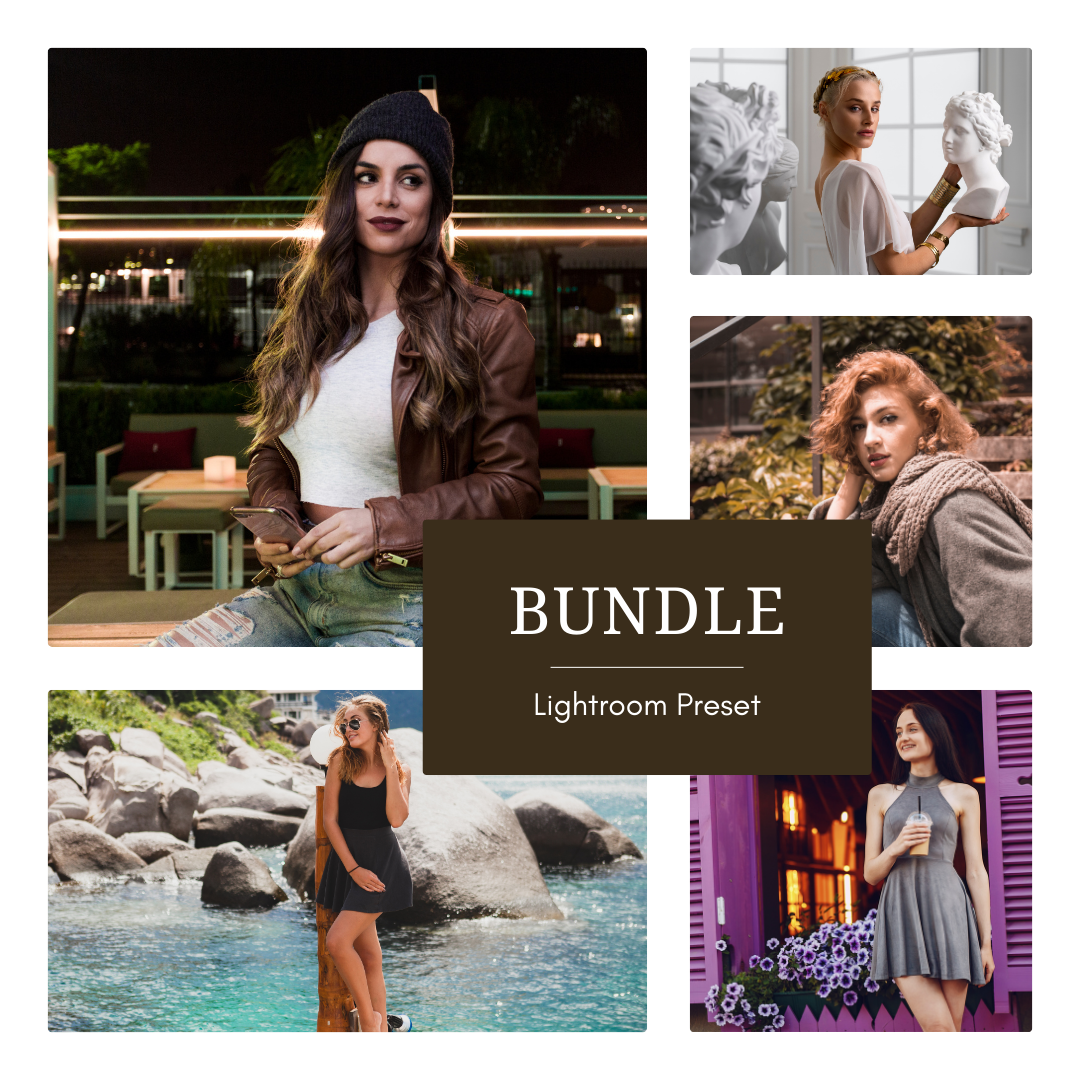 Coastlyn + Midnightflare + Petaloria + Silvershade + Warmvella — Presets Bundle